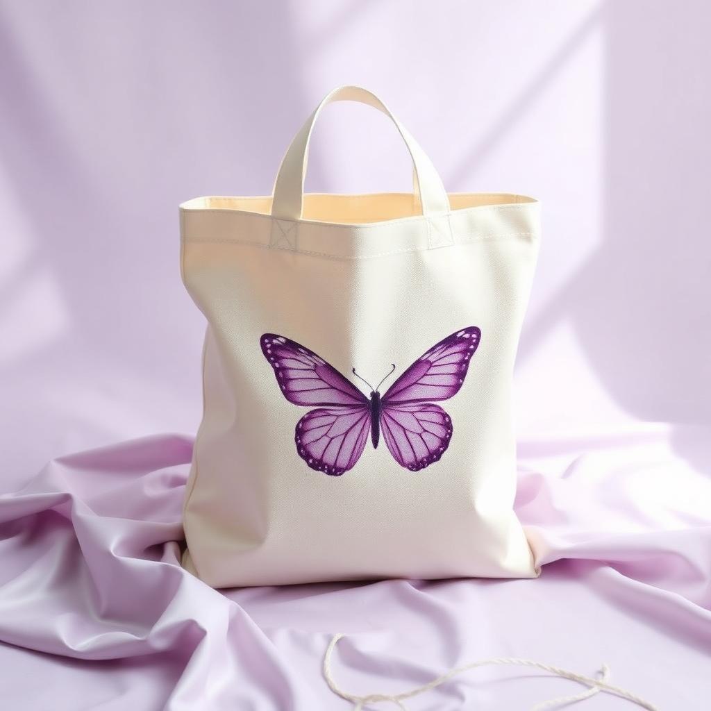 Butterfly Canvas Tote